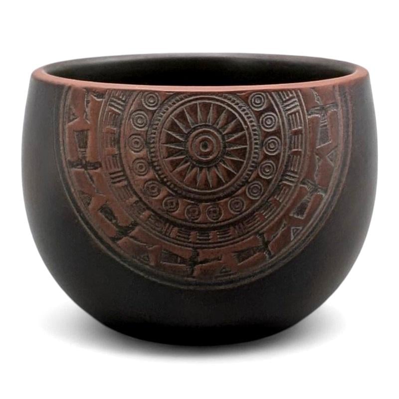 Пиала-Мандала Цзяньшуйская глина 70 мл (10-1-0302)