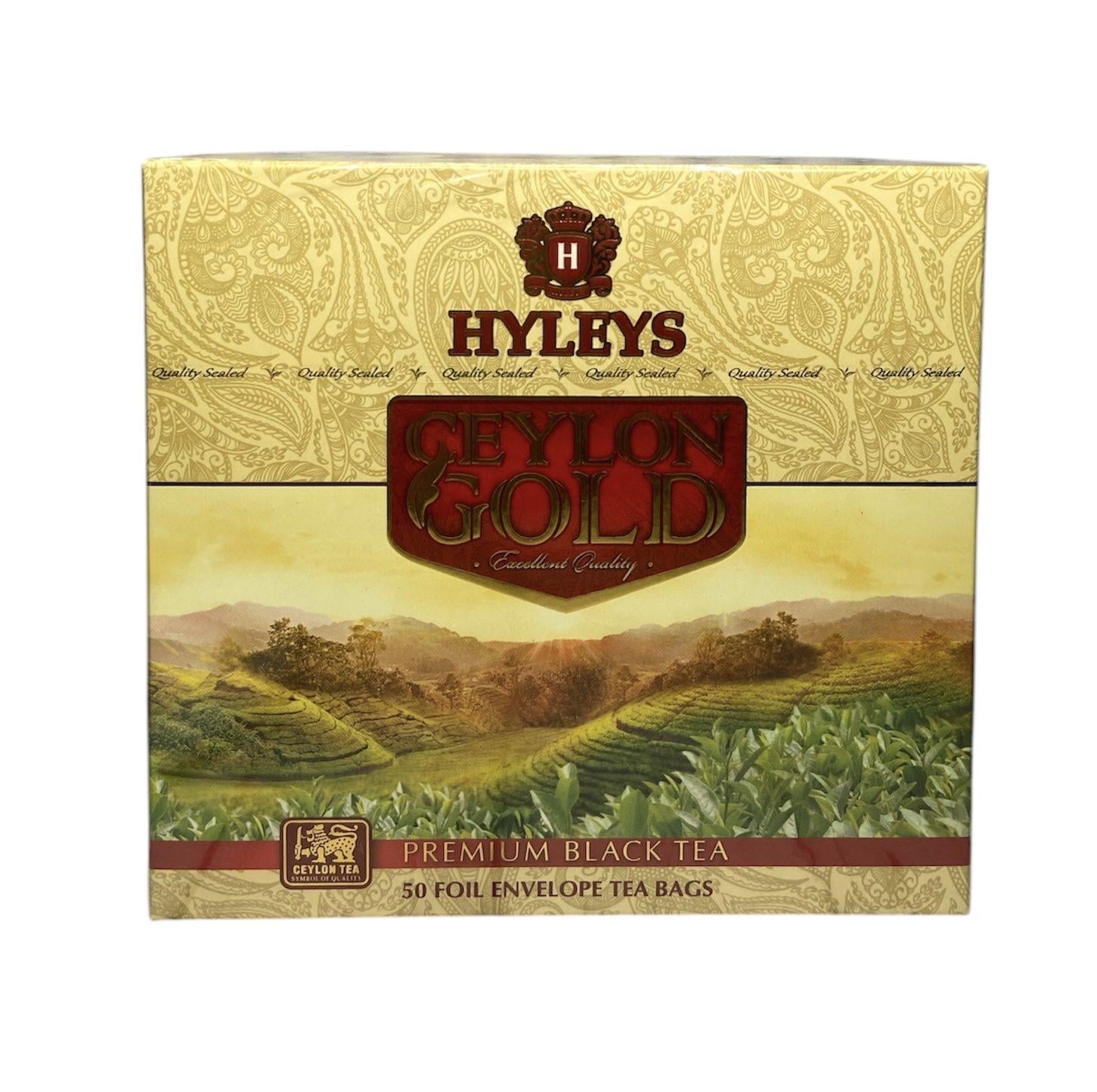 Чай черный Hyleys Голден Цейлон 50 фильтр пакетиков (60279)