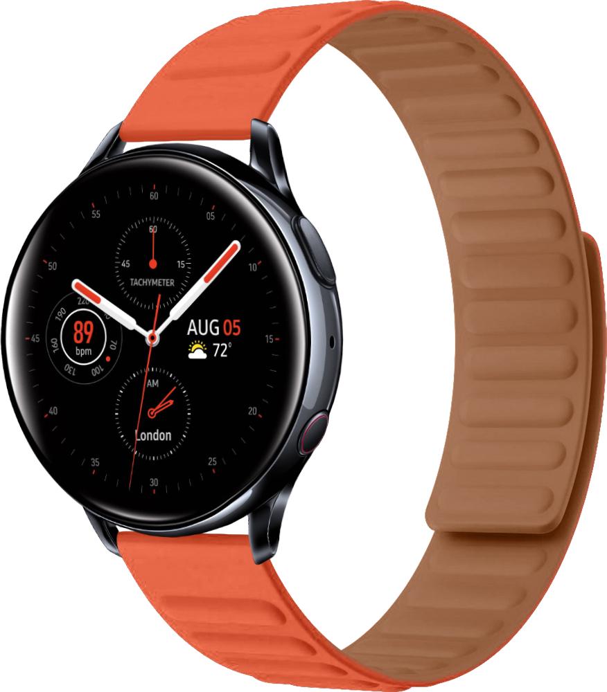 Ремешок Magneter для Galaxy Watch Active Orange (26618-2C) Ремешок Magneter для Galaxy Watch Active Orange (26618-2C)