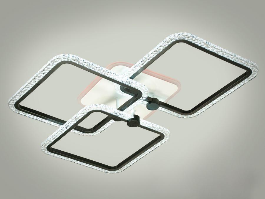 Люстра потолочная Octav с диммером 80 Вт (MX2539/3L BK LED)