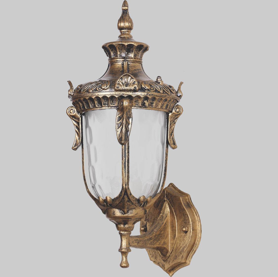 Фонарь-светильник уличный Old S Золотистый (60-DJ004-S-W1 GB)