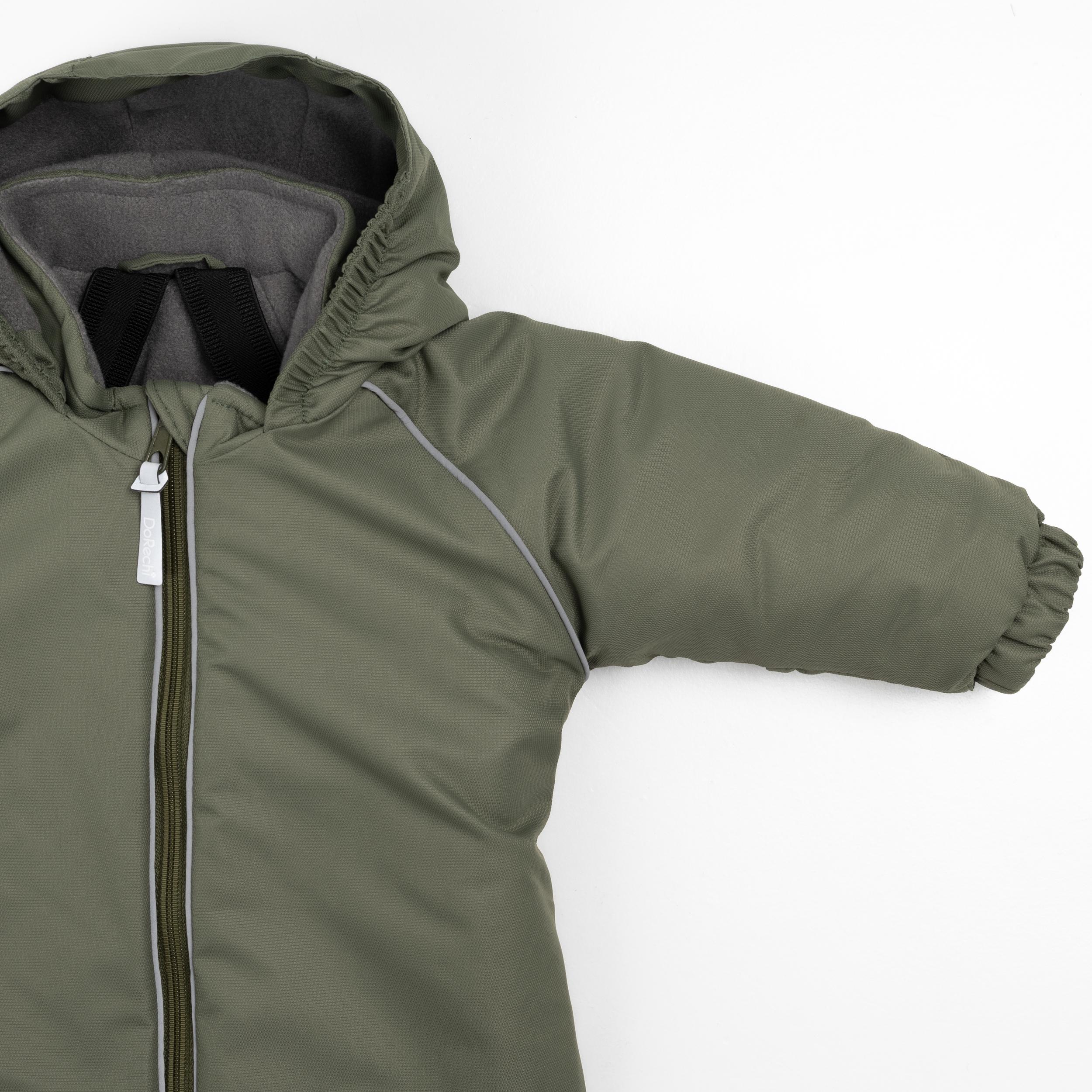 Комбінезон дитячий зимовий DoRechi Аполло з капюшоном 74 см Зелений (4510) - фото 3