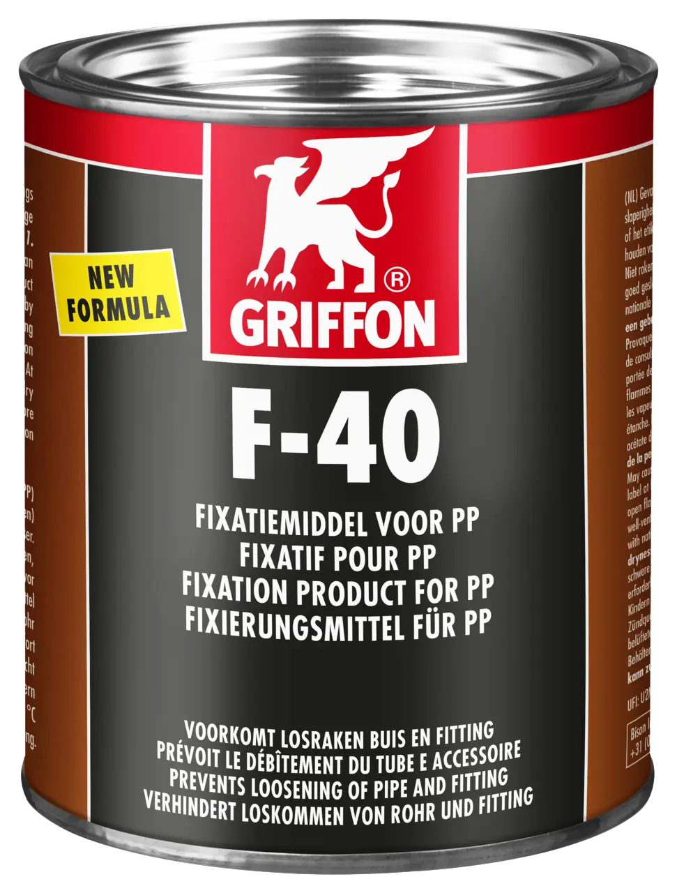Фіксувальний засіб Griffon F-40 для PP-труб із гумовими розтрубними з'єднаннями 1 кг (3159625440)