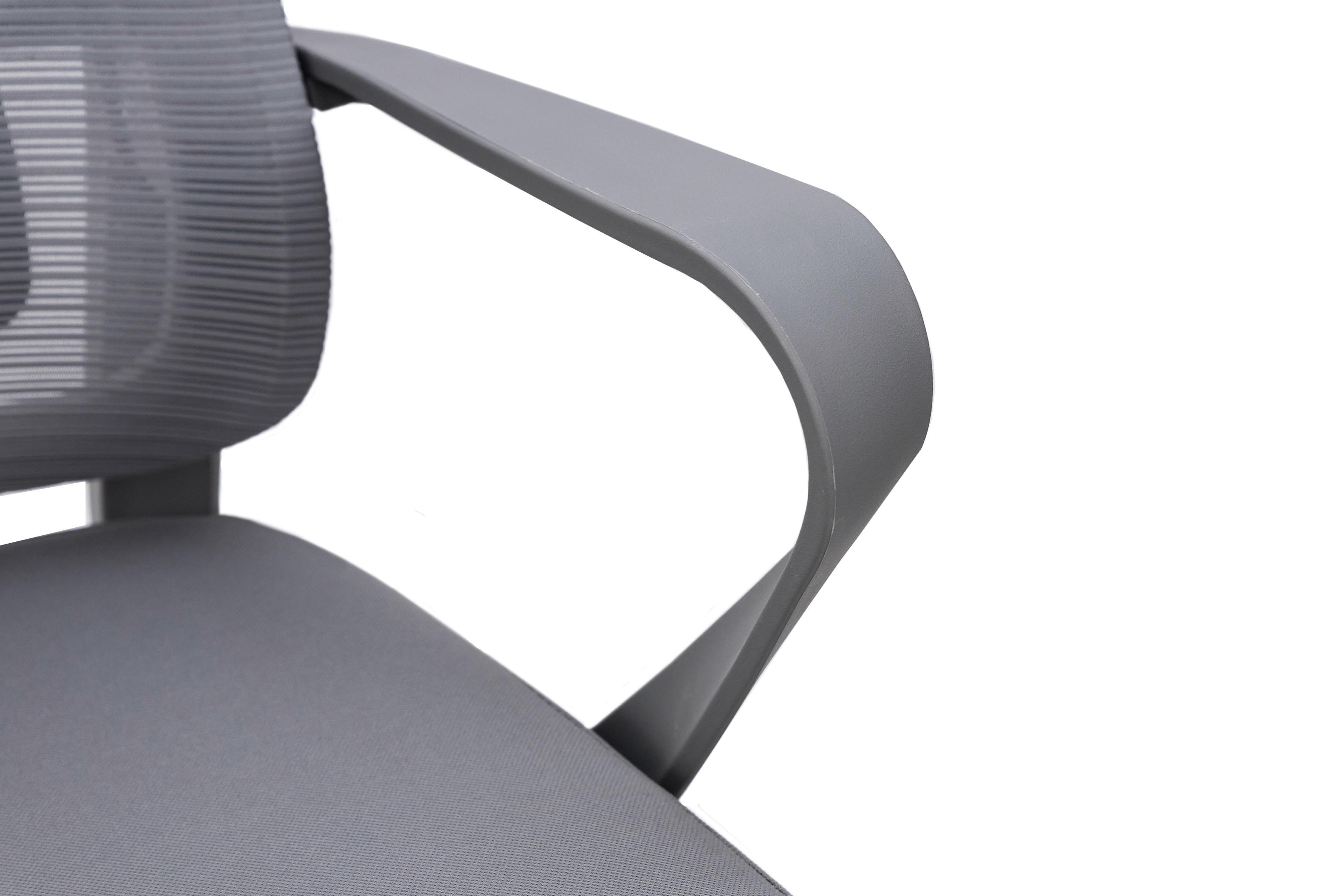 Офисное кресло Мікс Меблі Бит 500x1000x500 мм Серый (GAА0057062) - фото 6