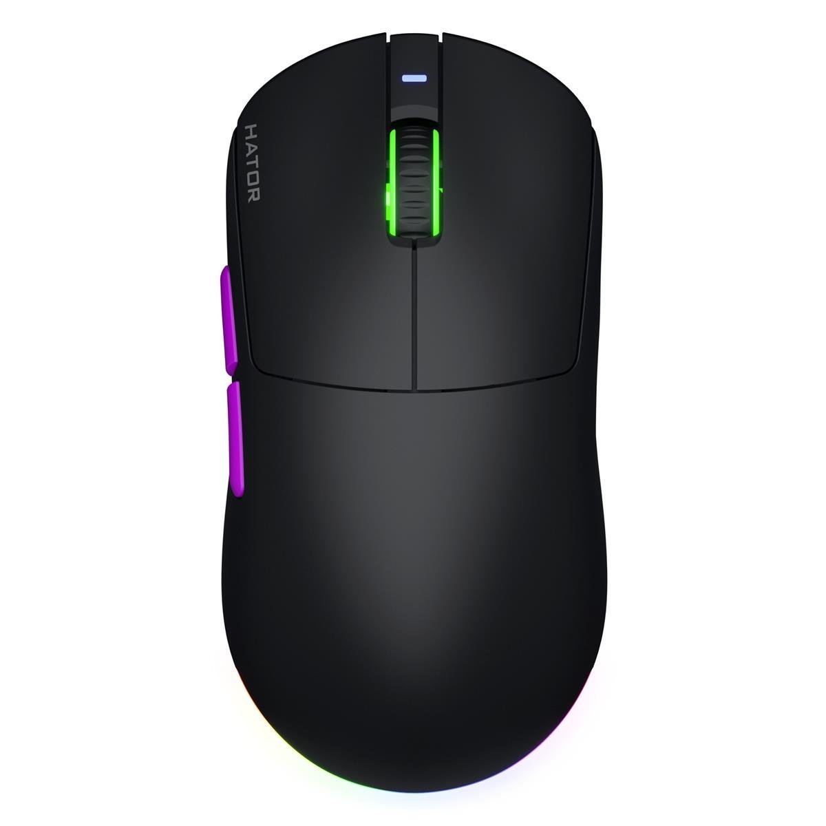 Мышка игровая беспроводная Hator Quasar 3 Ultra 8K Wireless оптическая 30000 dpi аккумуляторная Черный (629364)