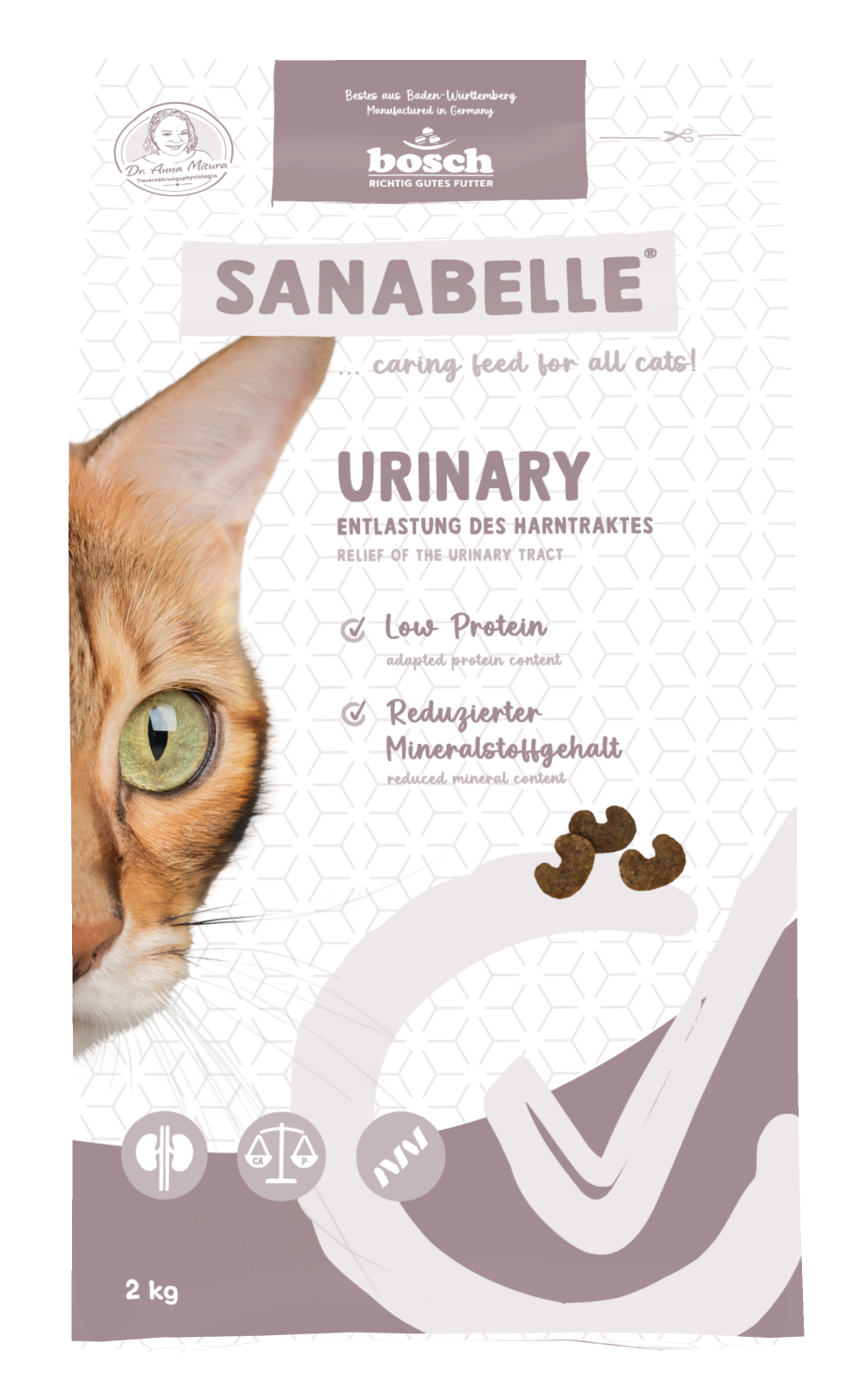 Сухой корм для кошек Bosch Sanabelle Urinary 2 кг