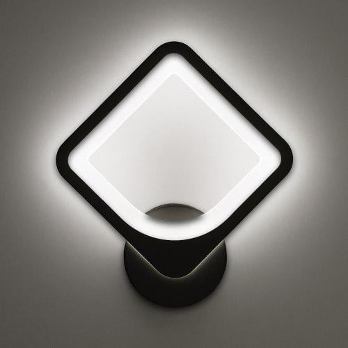 Бра настінний світлодіодний Luminaria Tetra 24 W S250 on/off 220 V IP20 Black