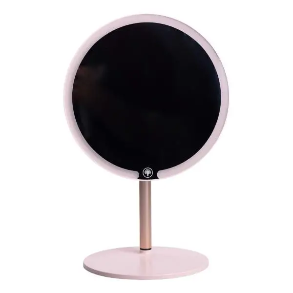Дзеркало косметичне одностороннє YIWU з LED-підсвічуванням та USB з сенсорним керуванням 21 см Рожевий (147-107-HP-10-7AP) Дзеркало косметичне одностороннє YIWU з LED-підсвічуванням та USB з сенсорним керуванням 21 см Рожевий (147-107-HP-10-7AP)