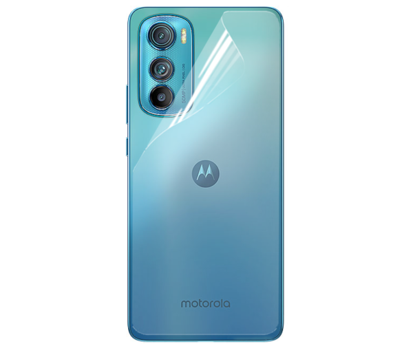 Противоударная гидрогелевая пленка Hydrogel Film для Motorola Edge 30 на заднюю панель, Transparent