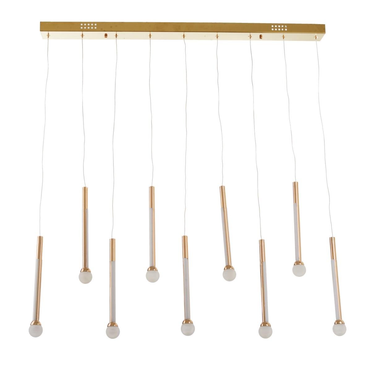 Люстра лофт подвесная светодиодная Brille BL-896S/9 NW 90 W G