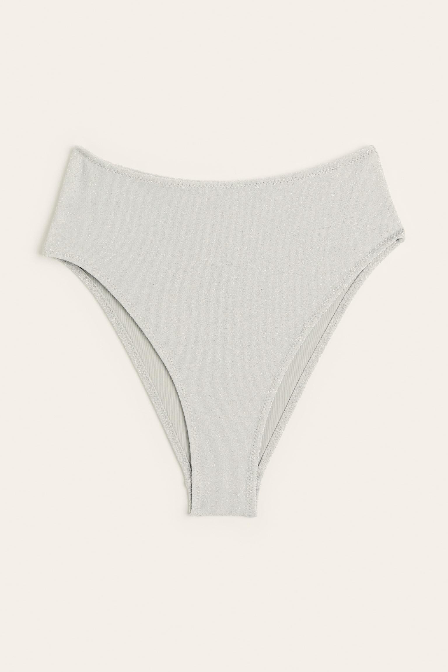 Купальні трусики H&M р. 44 Сріблястий (E2071050477)