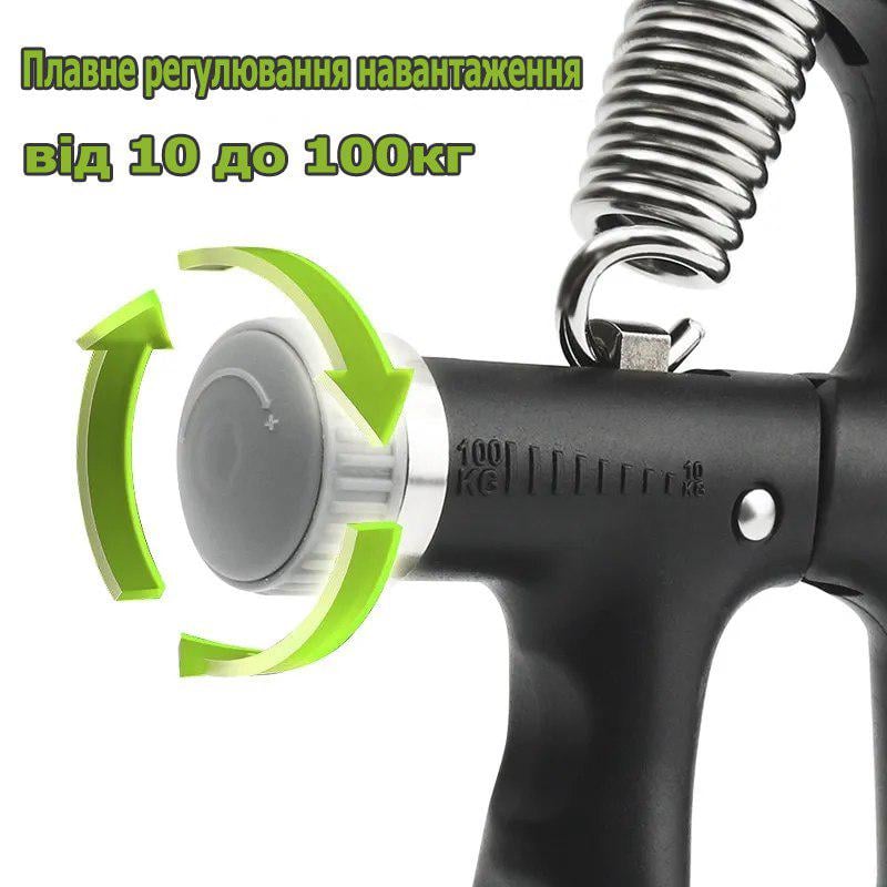 Эспандер пружинный регулируемый с нагрузкой от 10 до 100 кг - фото 3 Эспандер пружинный регулируемый с нагрузкой от 10 до 100 кг - фото 3