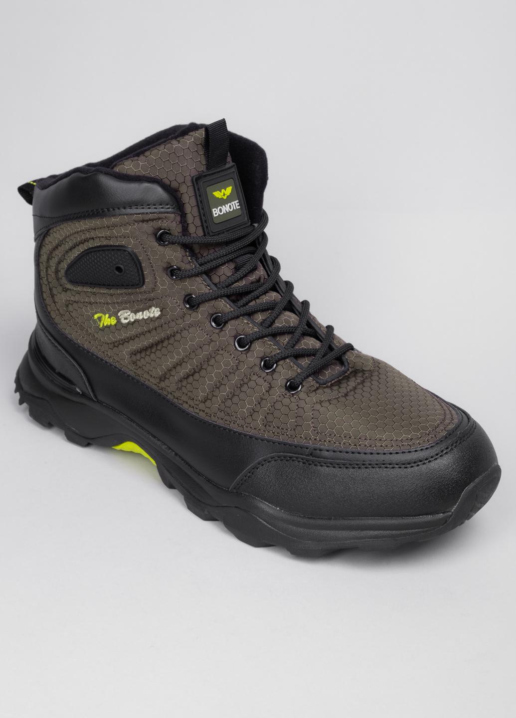 Ботинки мужские батальные Bonote D9079-4 344663 р. 47 Коричневый