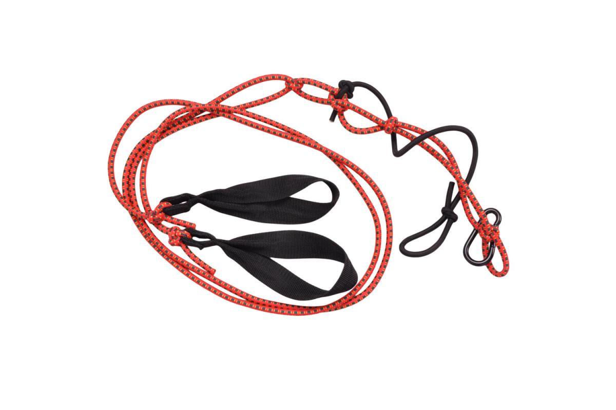 Стрічка-еспандер для вправ inSPORTline Morpo 200 см Червоно-чорний (277243)