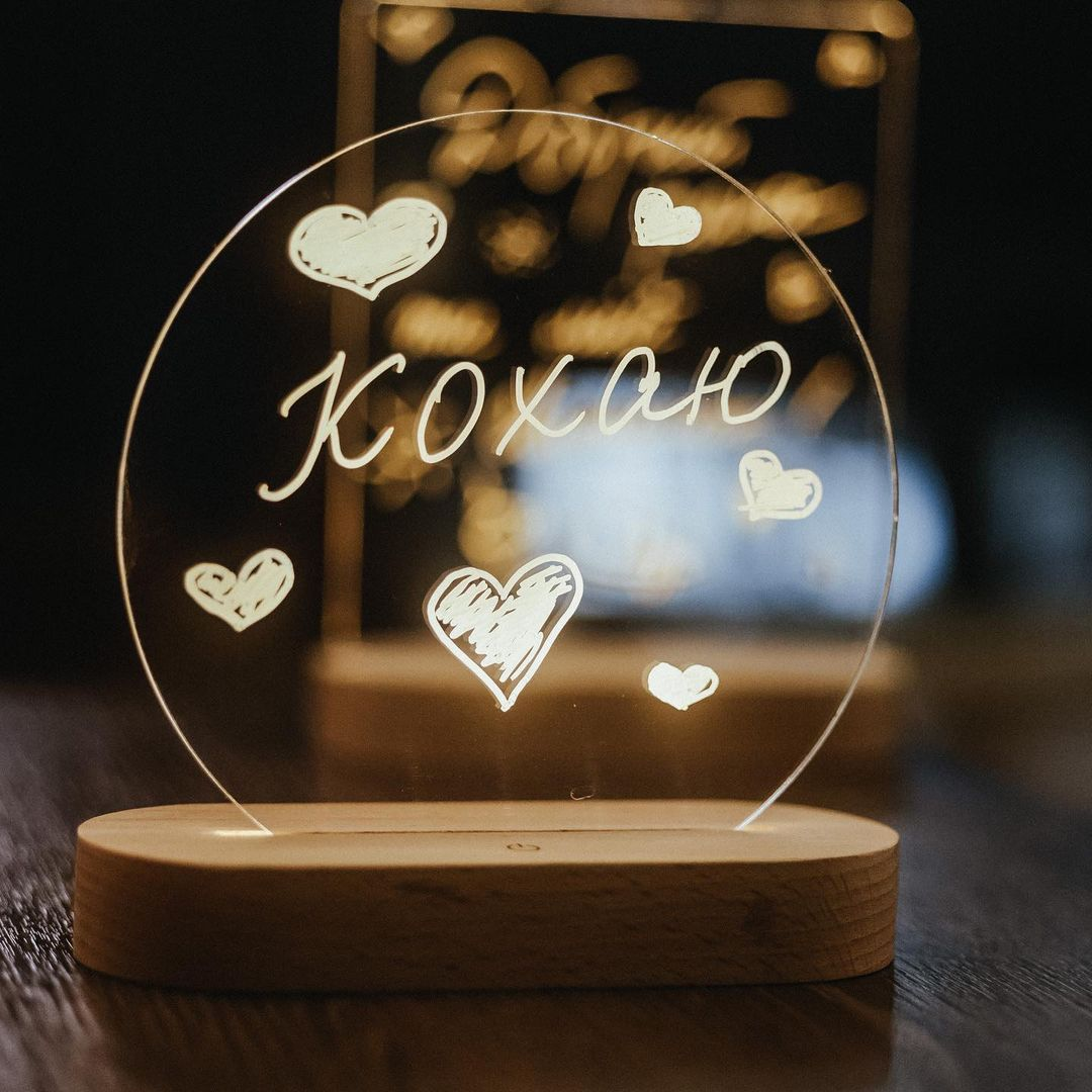 Нічник-планер акумуляторний круглий Drom із сенсорною кнопкою (1049) - фото 2 Нічник-планер акумуляторний круглий Drom із сенсорною кнопкою (1049) - фото 2