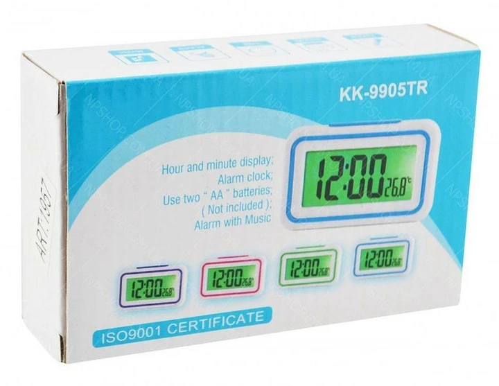 Годинник Kenko KK 9905 TR з підсвіткою Білий - фото 3