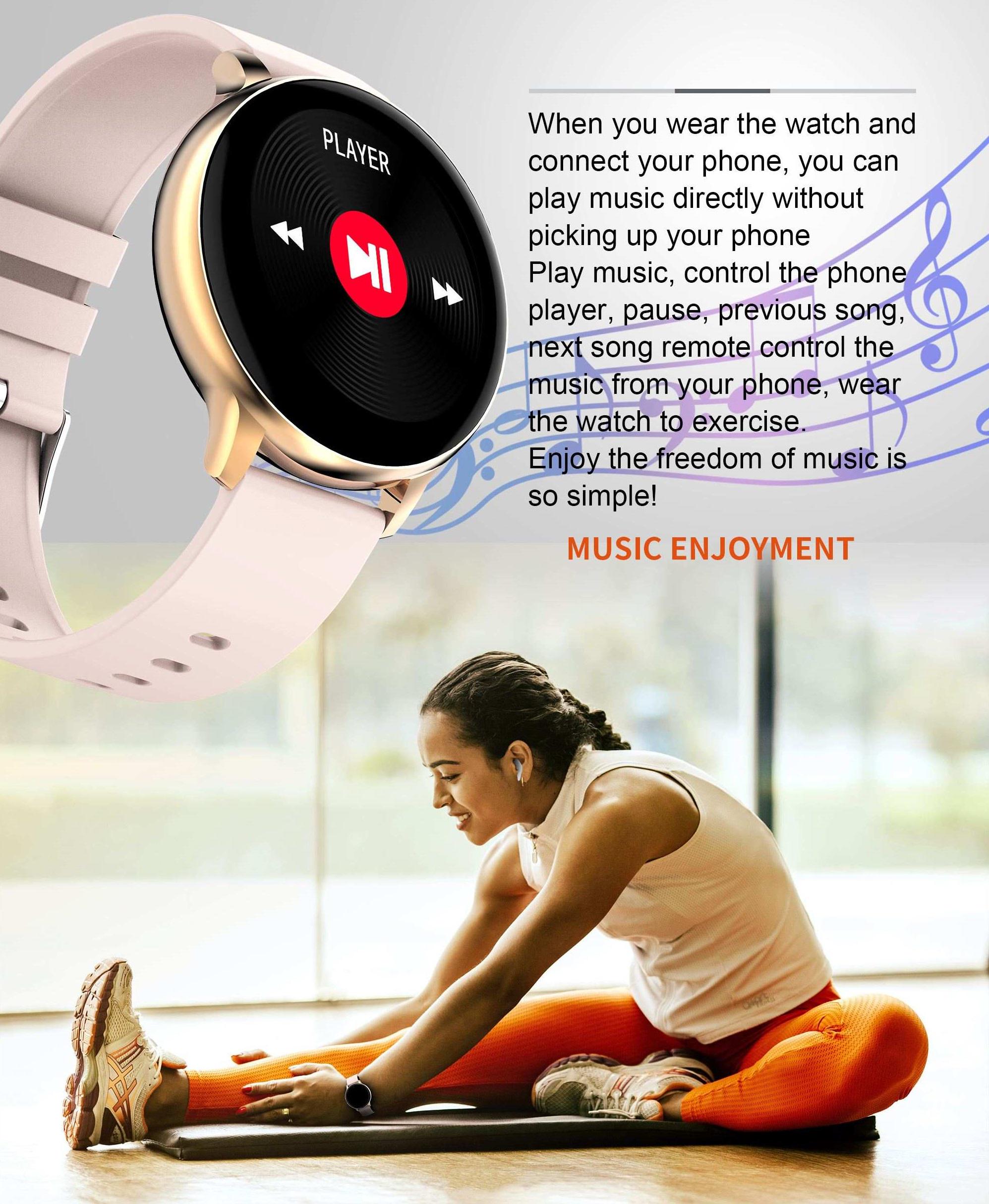 Смарт-годинник Lemfo ZL27 розмова/пульсометр/тонометр/кисень Gold - фото 9