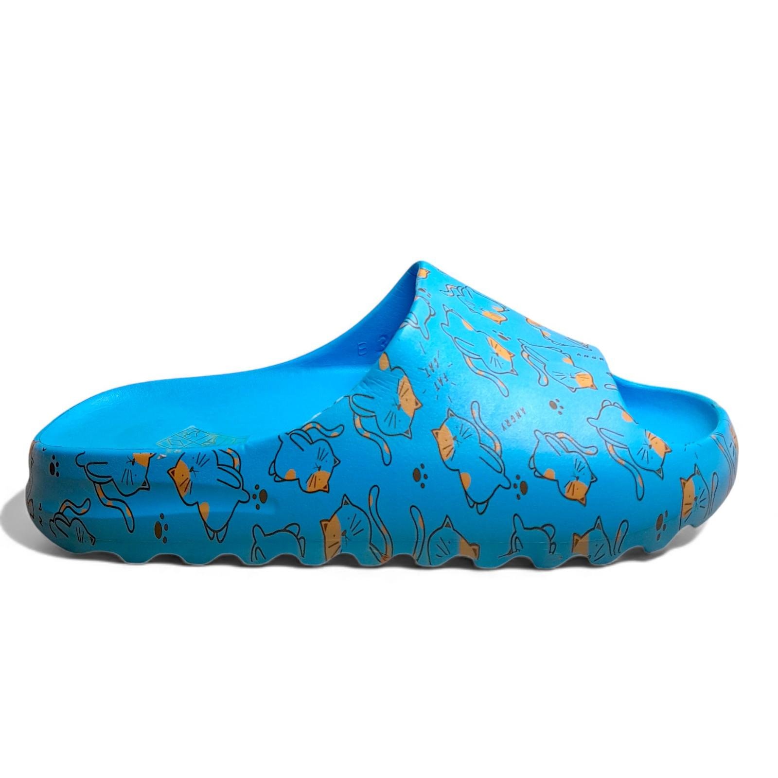 Шльопанці жіночі Luck Line із принтом р. 37 23,5 см Блакитний (2835033247) - фото 7