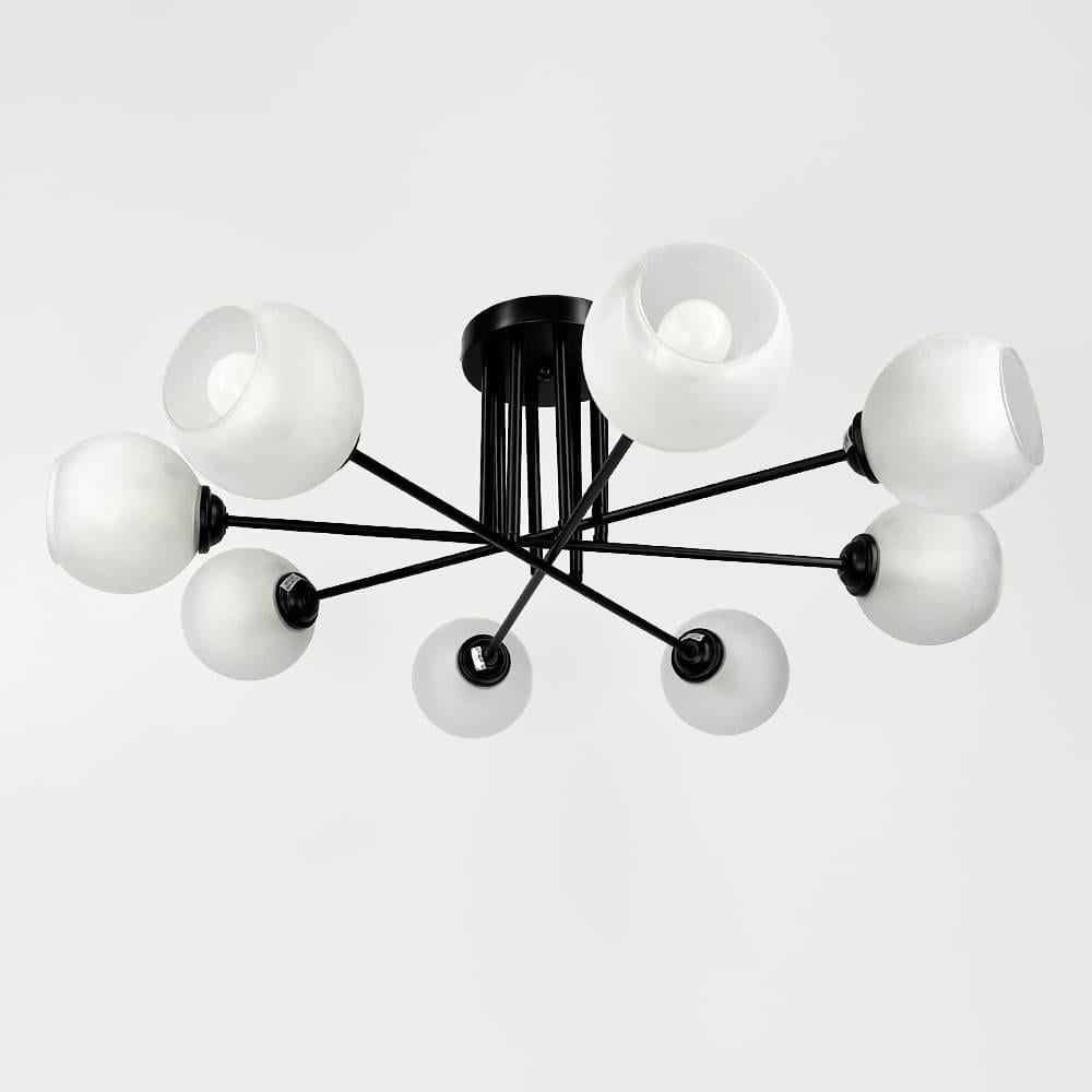 Люстра потолочная Light House LNF-17484/8 BK Черный Люстра потолочная Light House LNF-17484/8 BK Черный