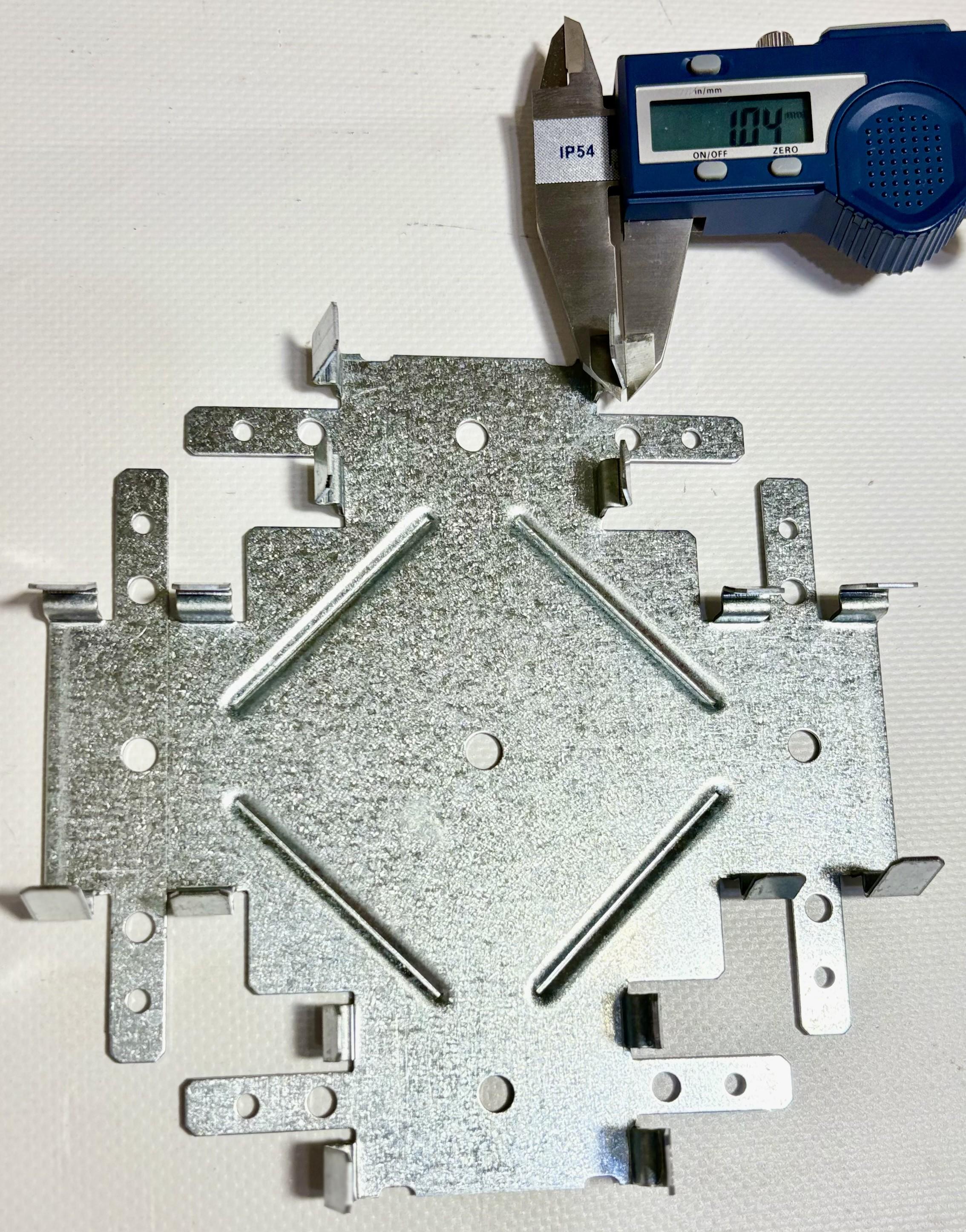 Соединитель одноуровневый крестообразный Краб для CD60 профиля усиленный 1 мм 24 шт. - фото 3 Соединитель одноуровневый крестообразный Краб для CD60 профиля усиленный 1 мм 24 шт. - фото 3