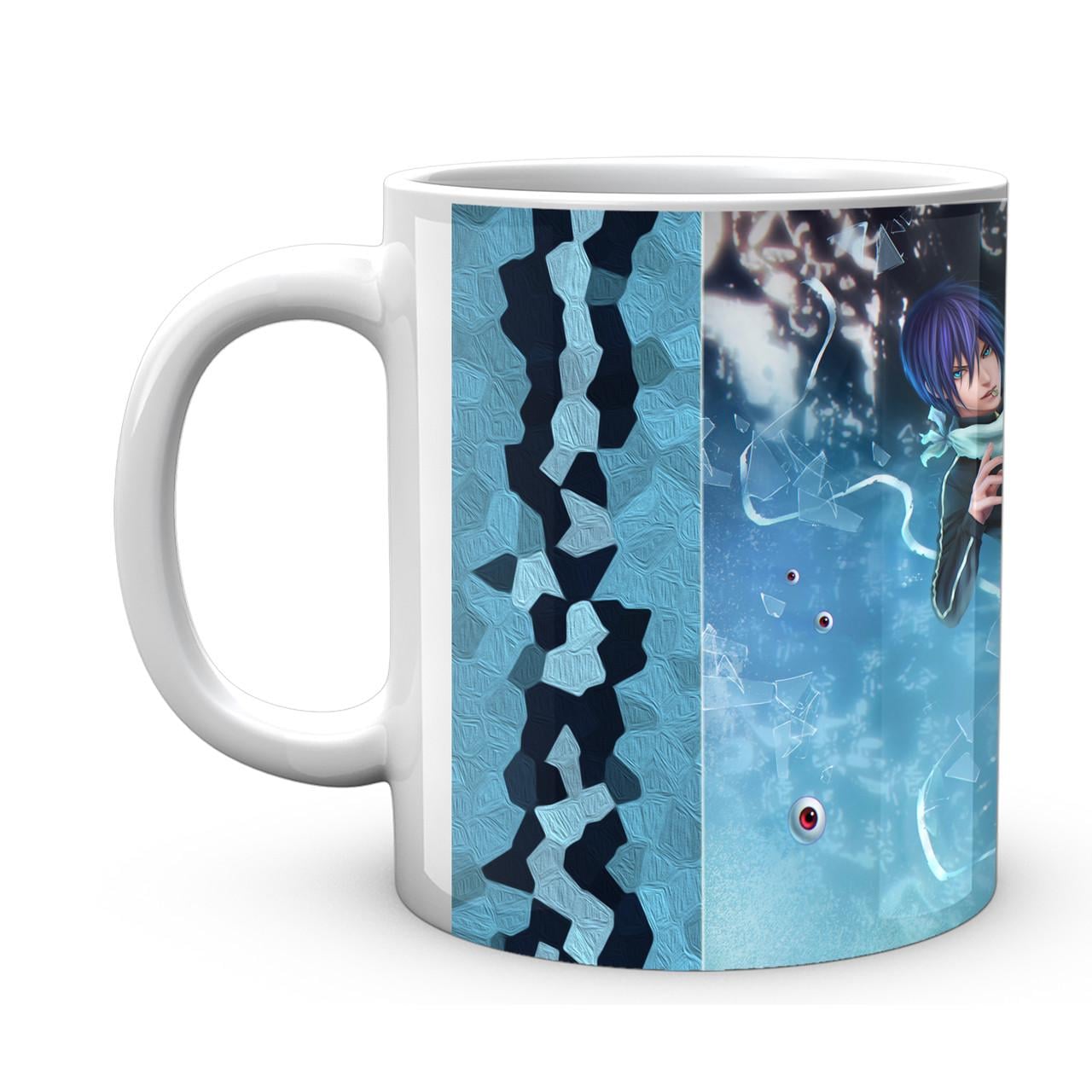 Чашка Geekland Noragami Ято с катающейся летящей сквозь обломки стекла (NRG 02.010)