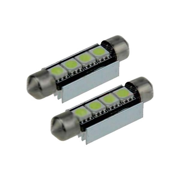 Автомобильная лампа светодиодная Idial 447 T10 4 Led 5050 SMD CAN 2шт.