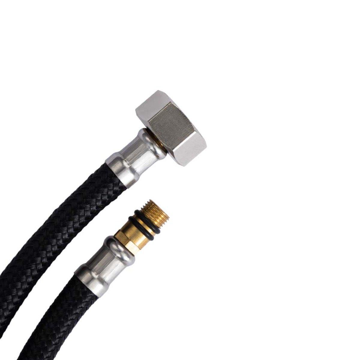 Шланг для смесителя Aquastrong NYLON короткий штуцер M10х1/2'' 50 см (AS18050)