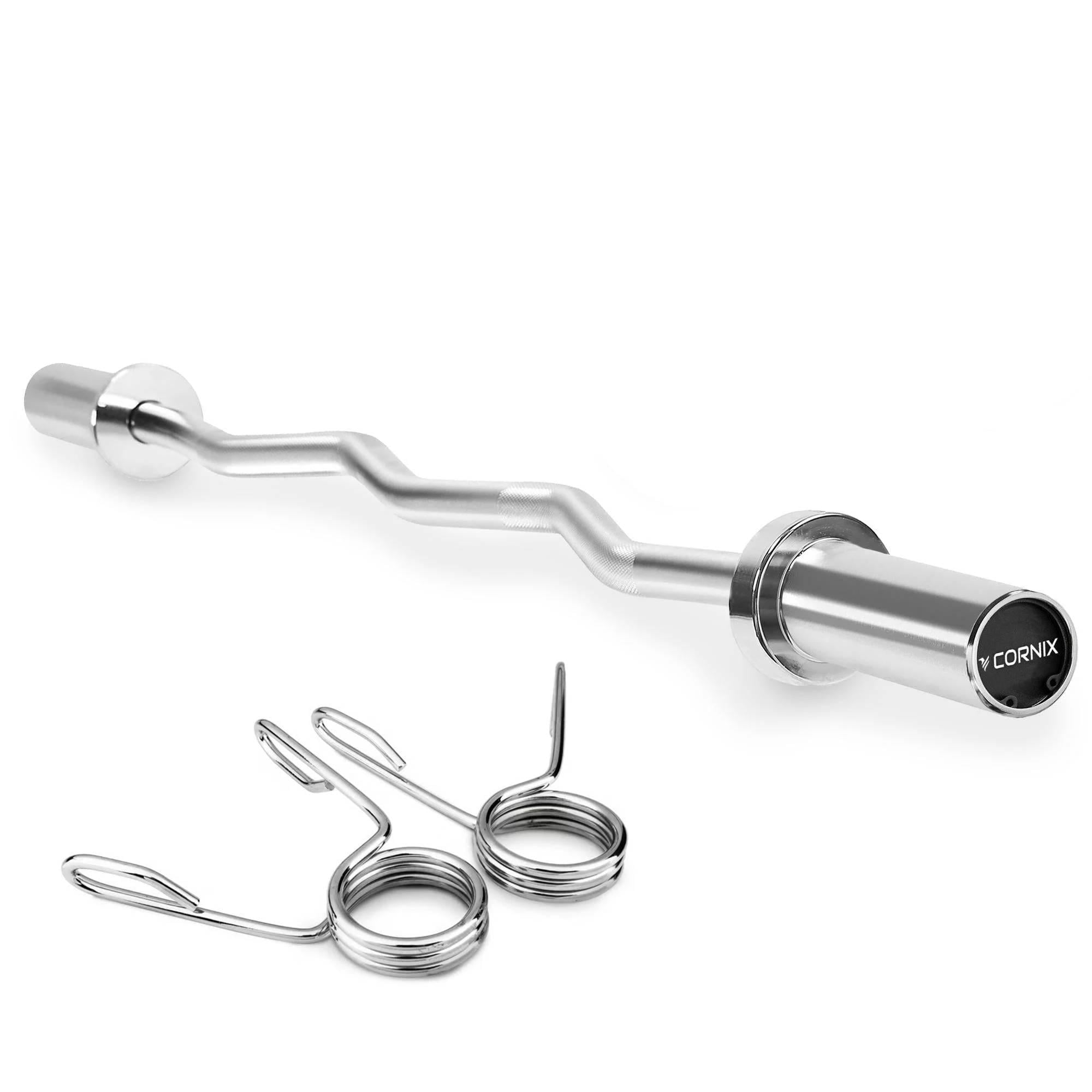 Гриф для штанги олімпійський Cornix XR-0420 W-подібний 120 см 50 мм (67556) Гриф для штанги олімпійський Cornix XR-0420 W-подібний 120 см 50 мм (67556)