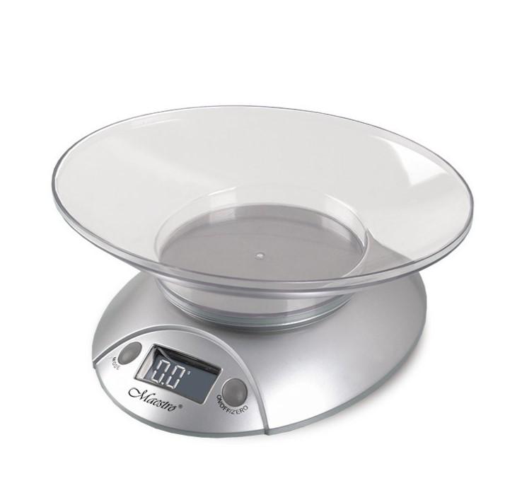 Весы кухонные круглые Maestro из закаленного стекла Весы кухонные круглые Maestro из закаленного стекла