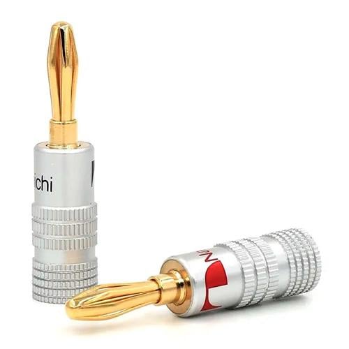 Штекер акустичний затискний роз'єм банан Nakamichi 4 мм 2 шт. (902362) - фото 2 Штекер акустичний затискний роз'єм банан Nakamichi 4 мм 2 шт. (902362) - фото 2