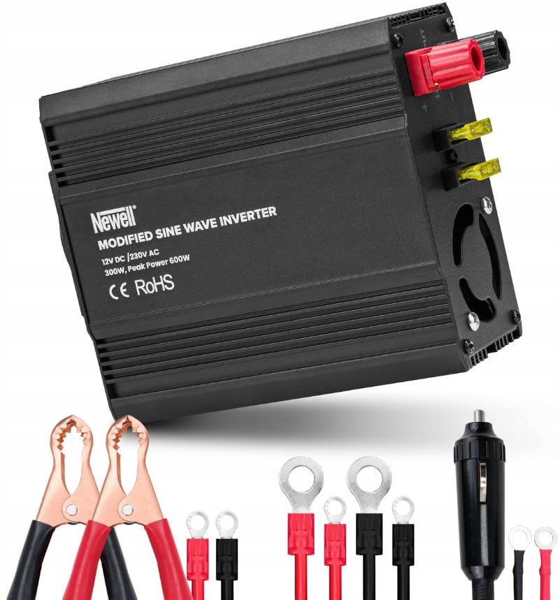 Інвертор 12 230 Newell 12В / 230 В 300 Вт (23830038) Інвертор 12 230 Newell 12В / 230 В 300 Вт (23830038)