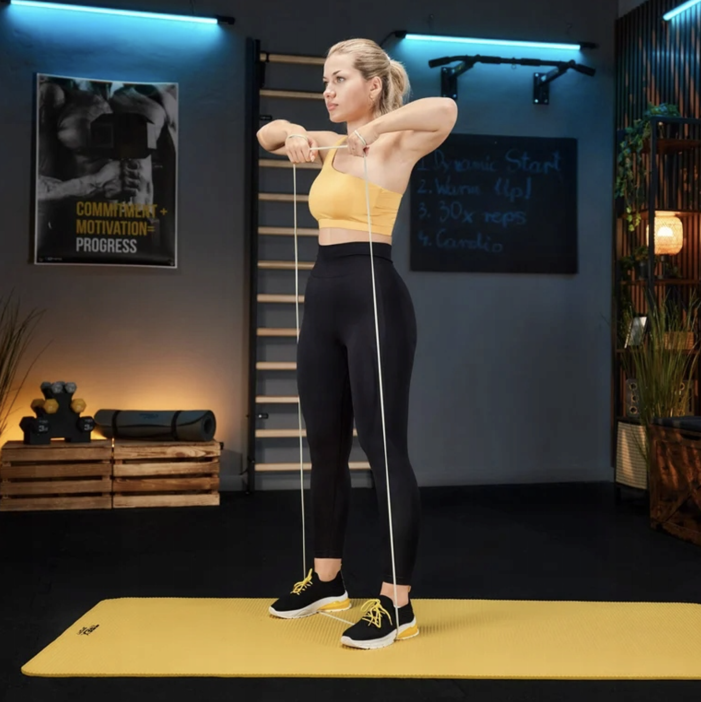 Набір резинок для фітнесу Trex Sport TX-004PB 4в1 2-41 кг (4416) - фото 3