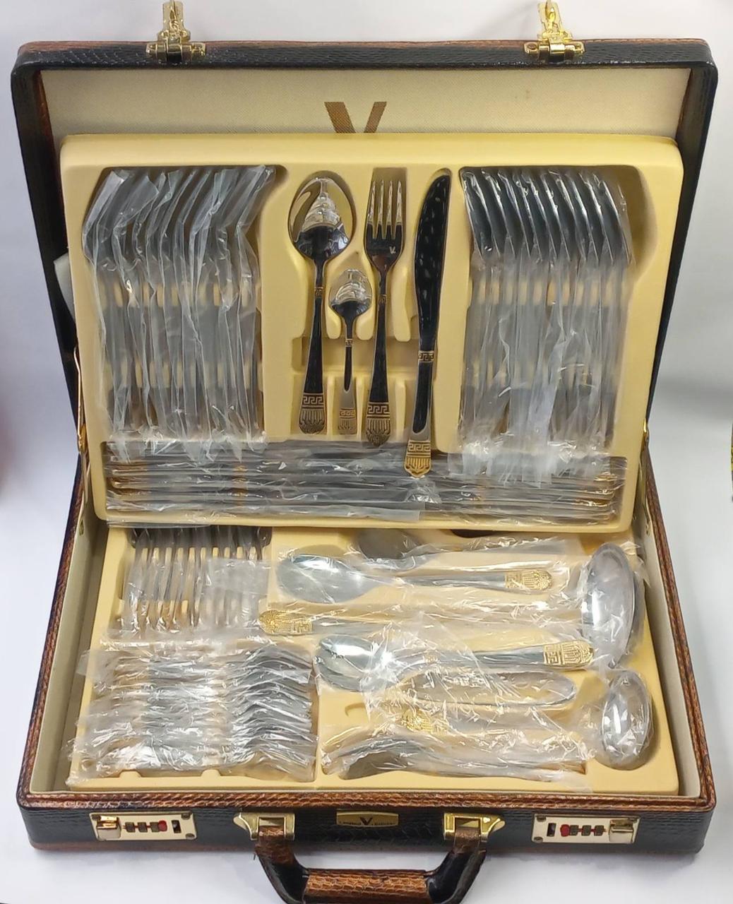 Набір столових приладів Версачів Limited Ediition 72 пр (1003 LV)