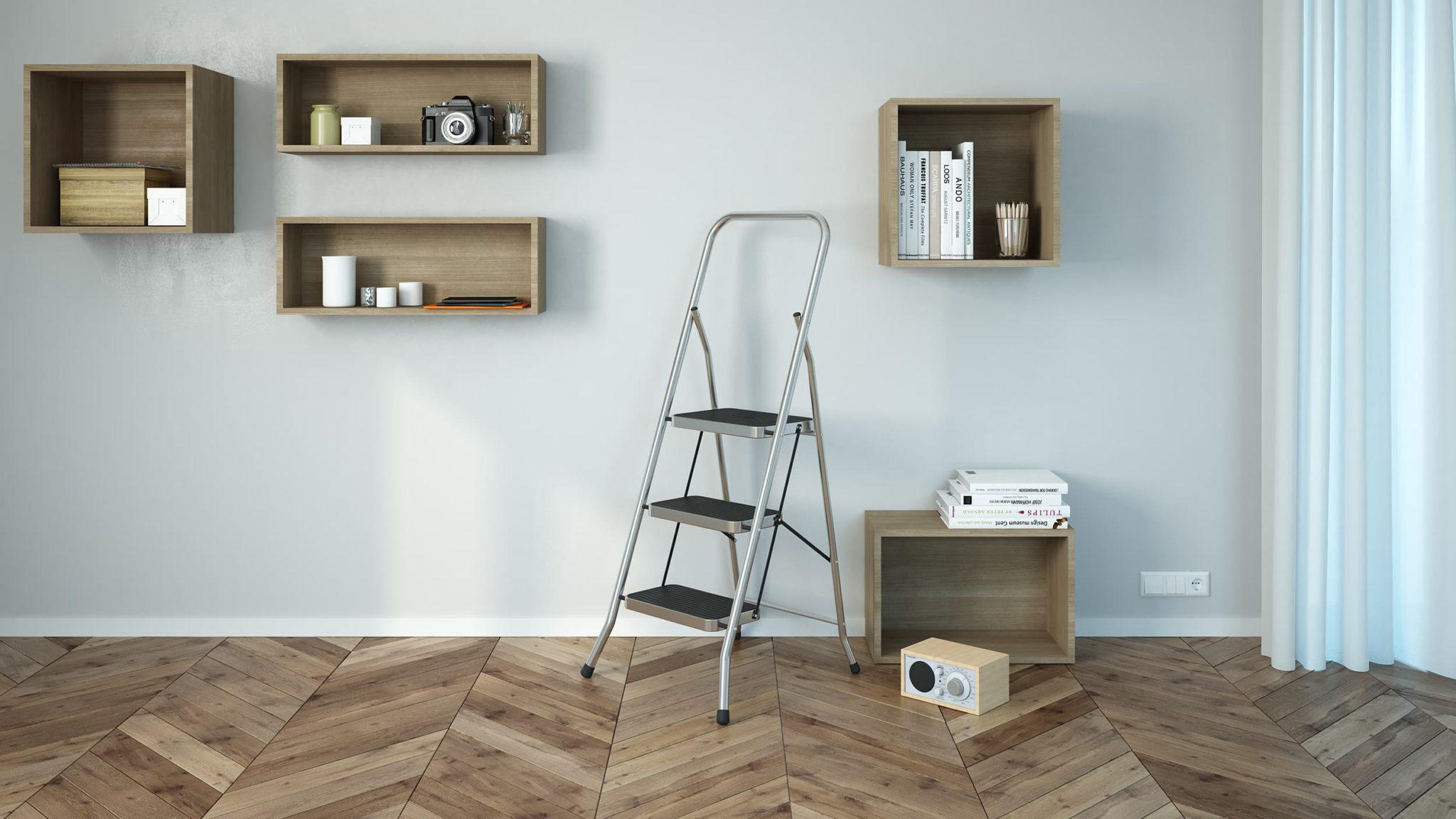 Драбина Colombo Security 3 щаблі (G205AT3W) - фото 8