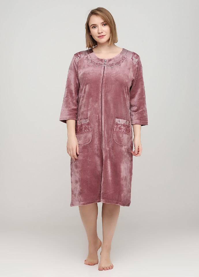 Халат Romeo Life 5XL Розовый/Пудровый (3608-44)