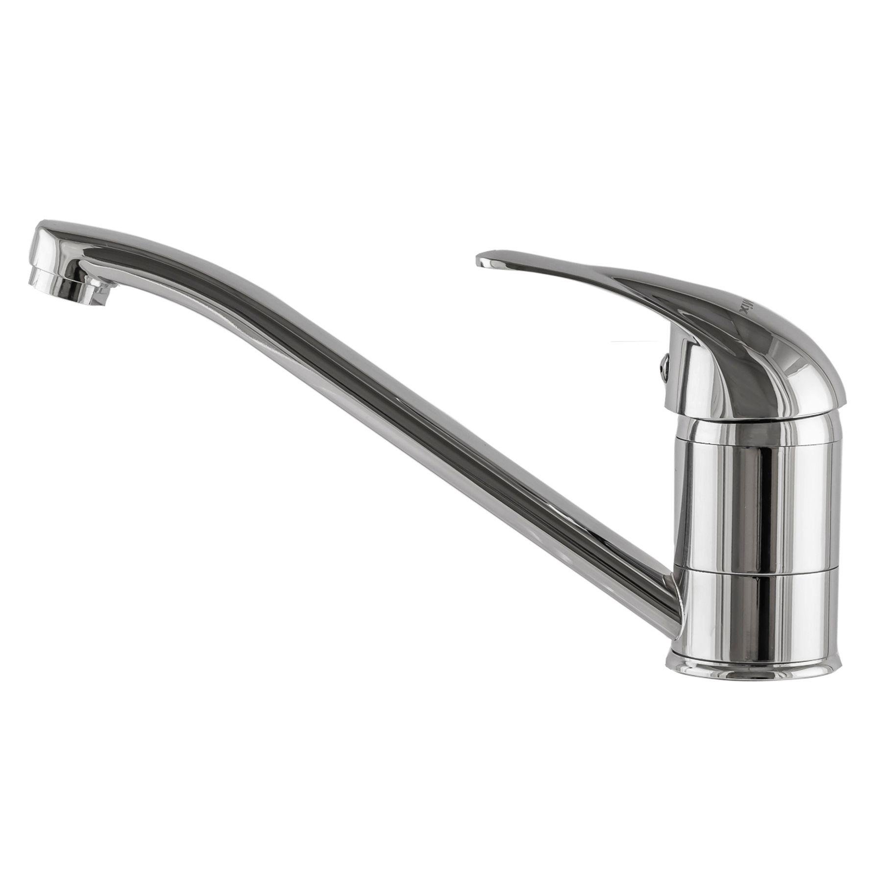 Змішувач для кухні EcoMix E-GEZ-203 000010026 одноважільний Хром (108260)