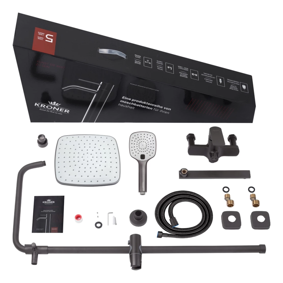 Душевая система Kroner KRP Armada GRP067 (SVR-CV033854) - фото 11 Душевая система Kroner KRP Armada GRP067 (SVR-CV033854) - фото 11