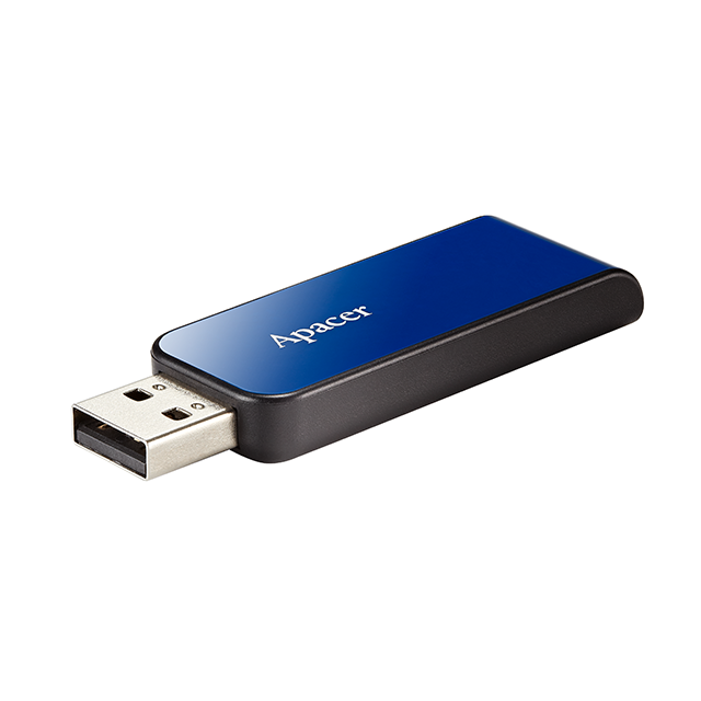 Флешка Apacer AH334 16 GB Синій (AP16GAH334U-1)