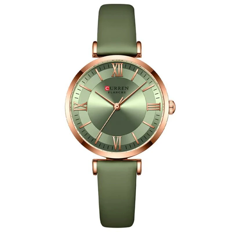 Наручний годинник Curren Сurren 9079 Rose Gold/Light Green