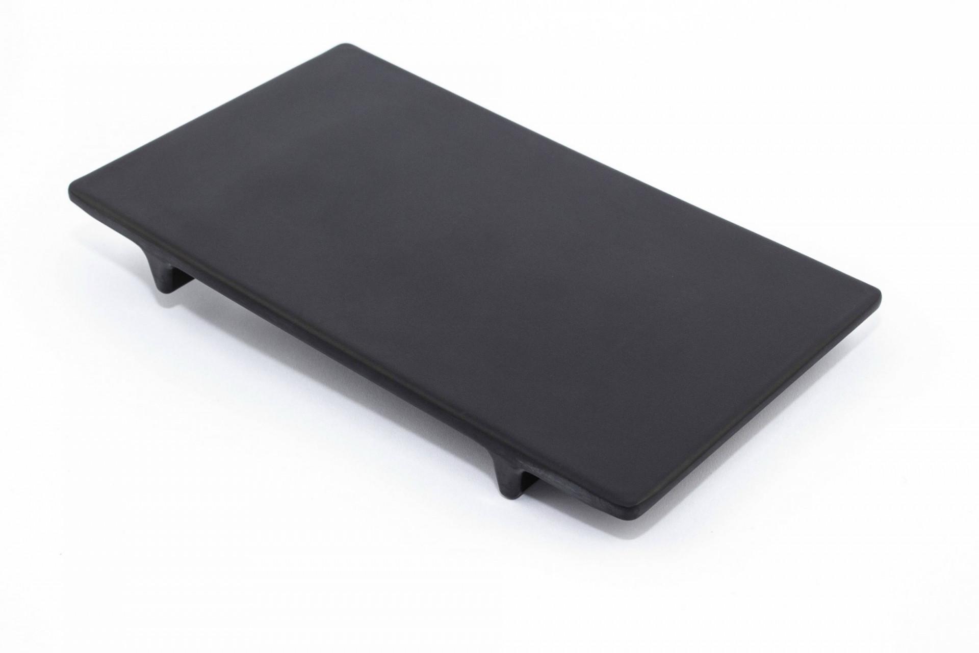 Гета из меламина One Chef для подачи блюд и закусок 26,7х17,5х2,3 см Черный