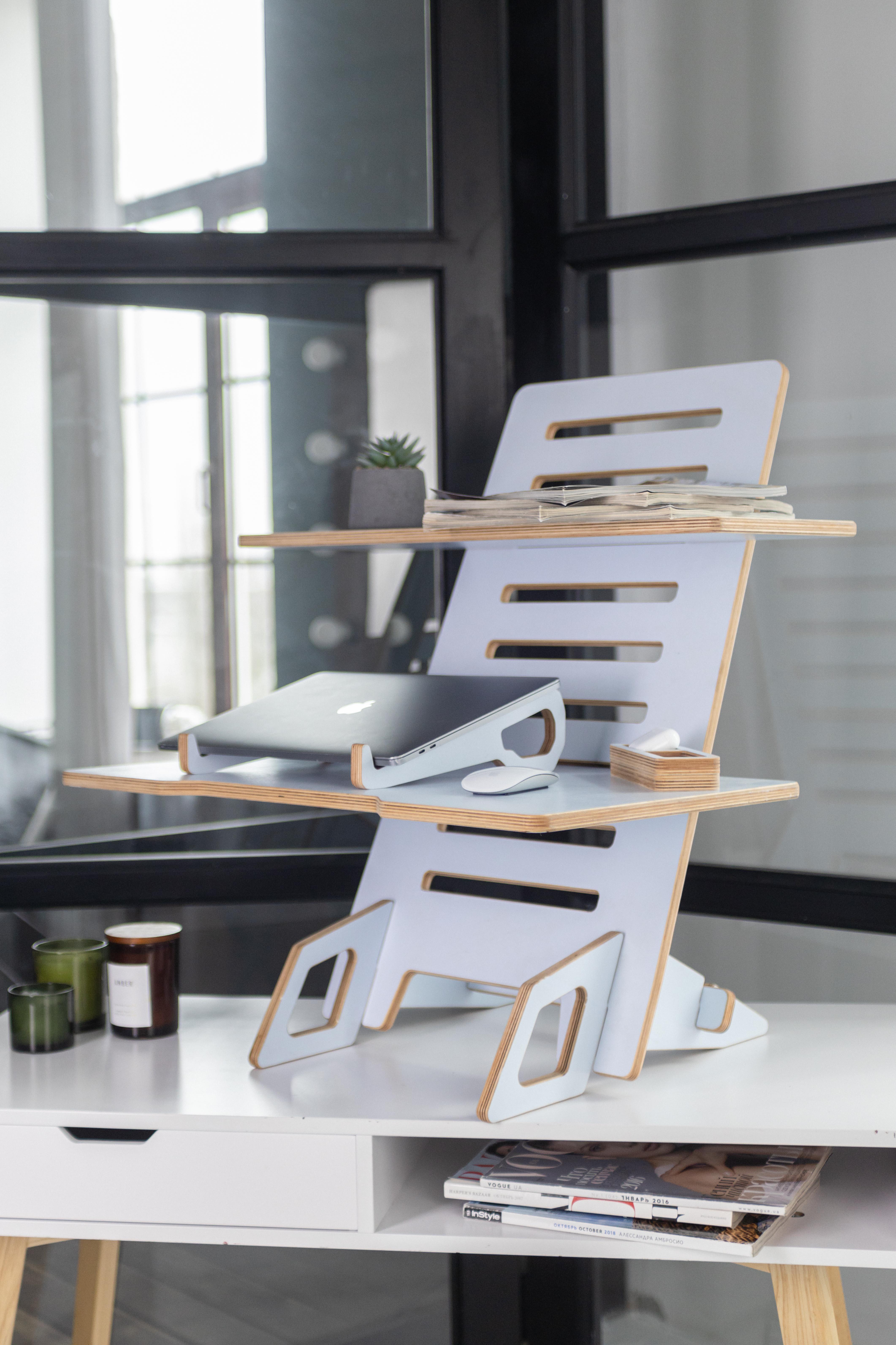 Стіл для ноутбука універсальний Otaman desk Mini desk Блакитний (568649)