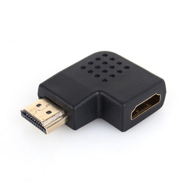 Перехідник кутовий SUNROZ HDMI Male-HDMI Female (A48403) Перехідник кутовий SUNROZ HDMI Male-HDMI Female (A48403)