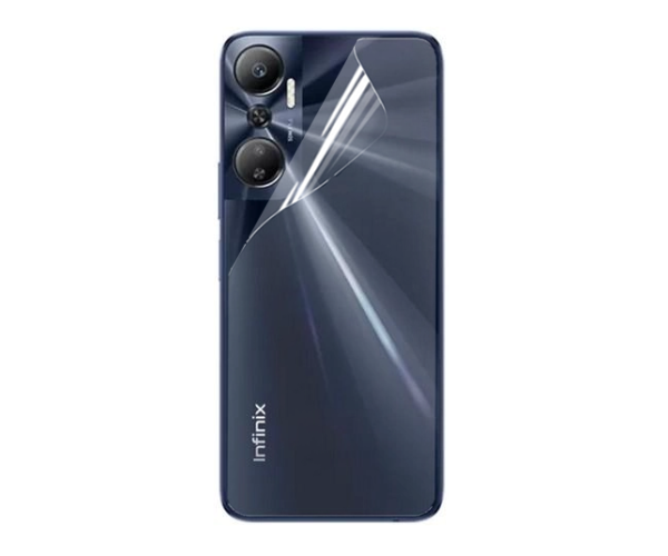 Пленка гидрогелевая противоударная Hydrogel Film для Infinix Hot 20 4g на заднюю панель Transparent (PL-2861)