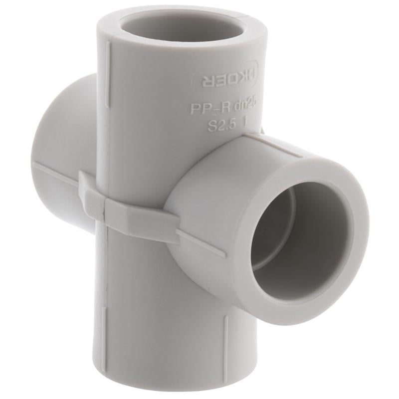 Крестовина KOER KP2615 PPR пайка 25 мм (74516)