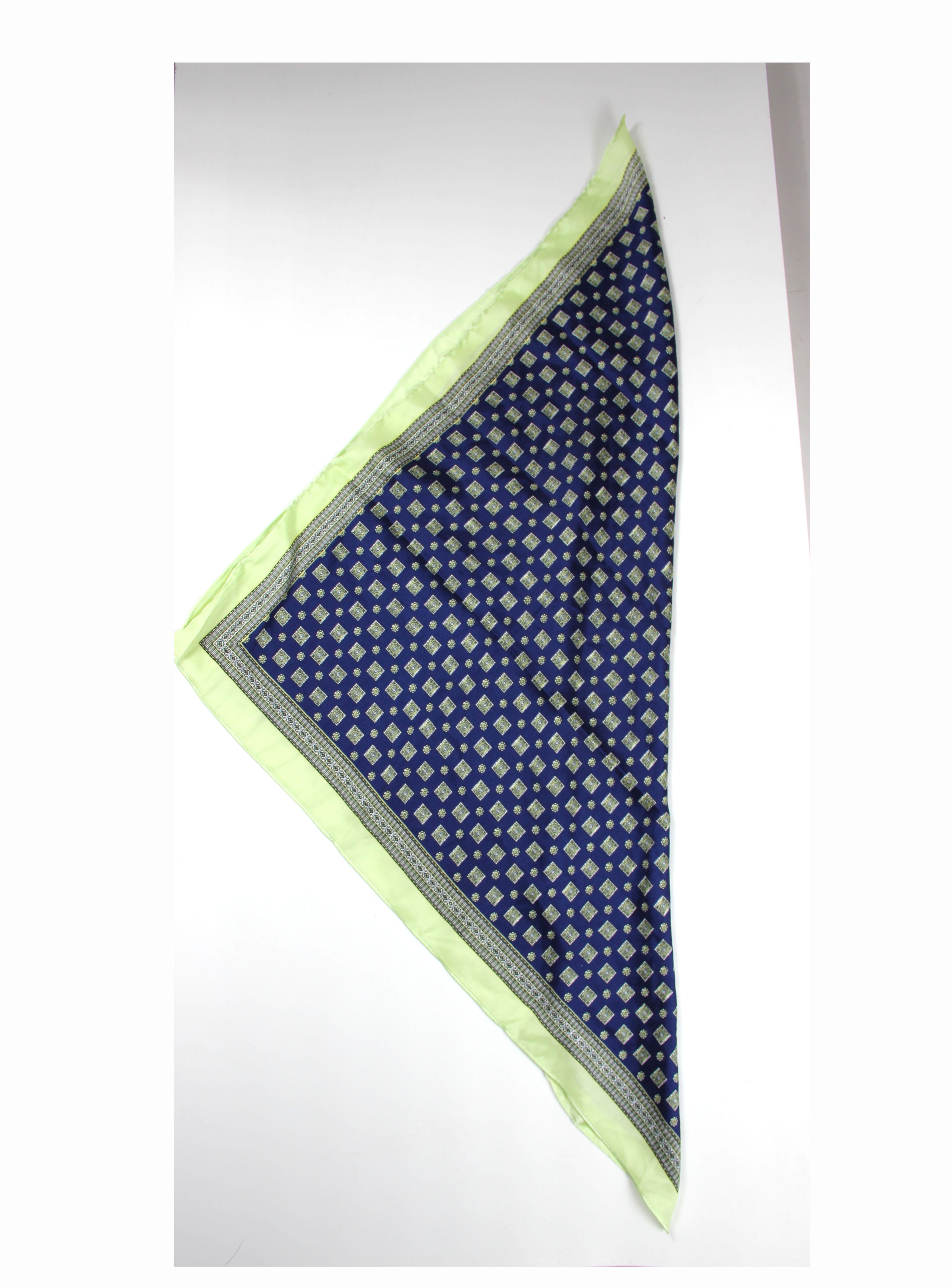 Шарф Asos с принтом Синий (49462)