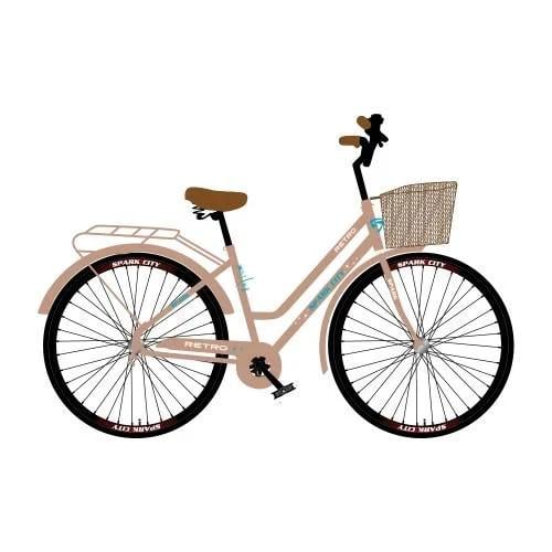 Велосипед Spark CITY RETRO колеса 26" стальная рама 17" Бежевый (000205337)