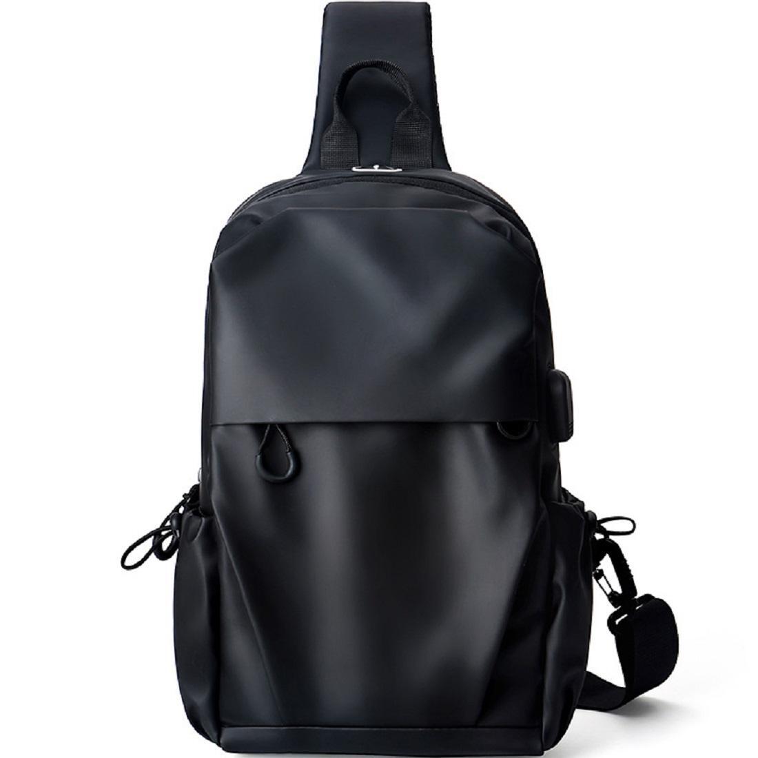 Мужская сумка через плечо Royal Bag AT09-T-23907A Черный (6310)