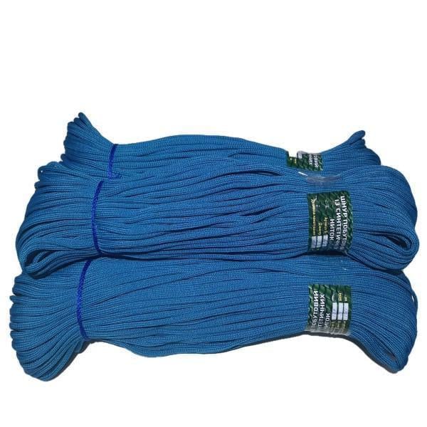 Шнур пустотілий із синтетичних ниток В-127 100 м x5 мм Морська хвиля (2396529138)