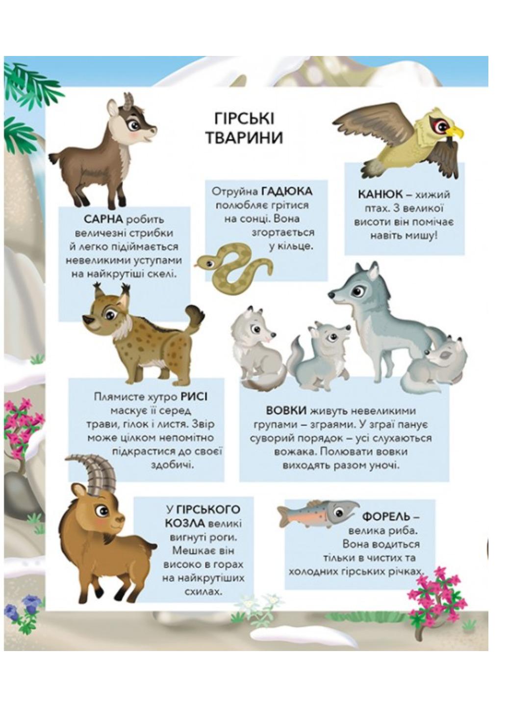 Розмальовка "Пухнасті звірята Моя перша книжка наліпок" - фото 2