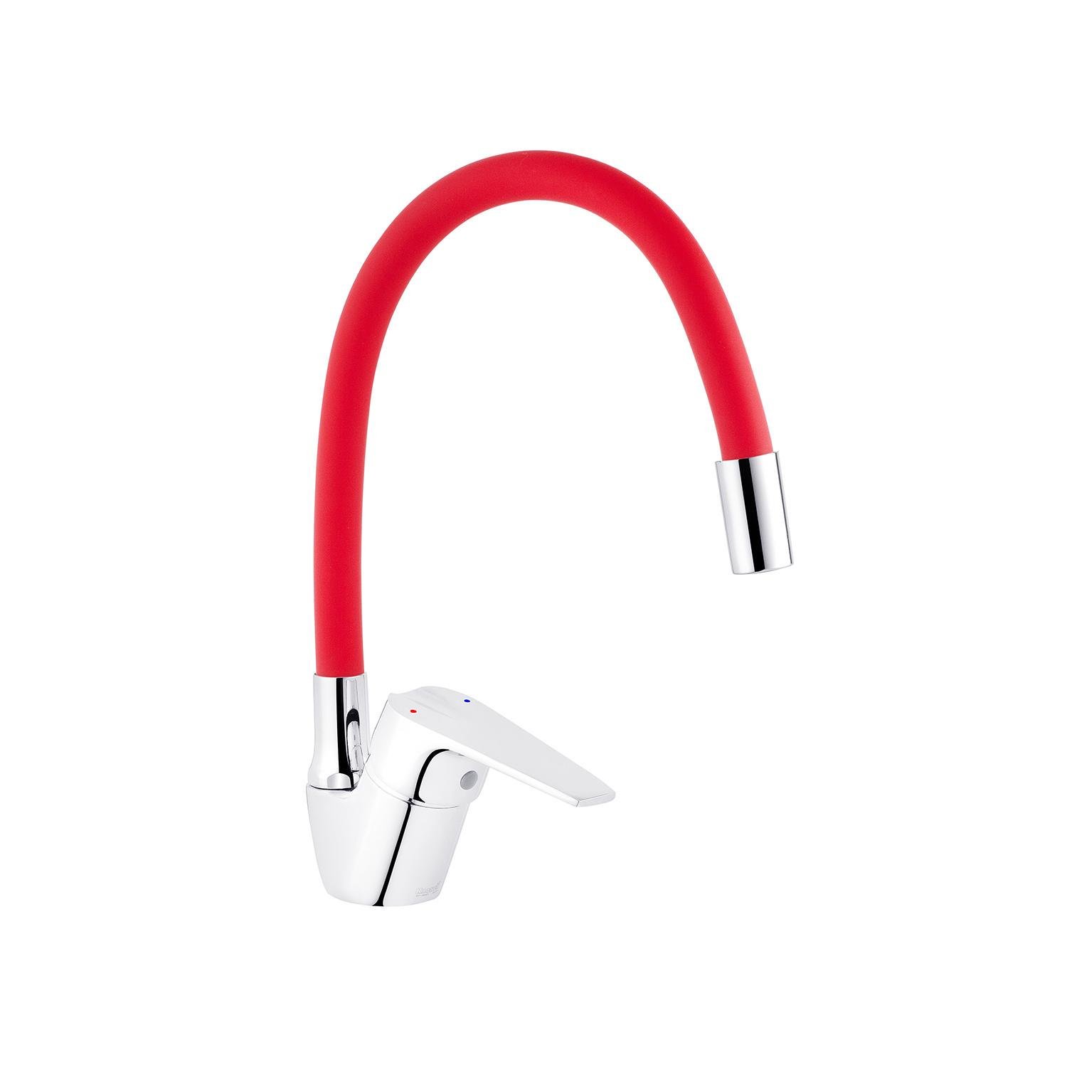 Смеситель для кухни Kroner KRM Odra C032RED (CV021172)